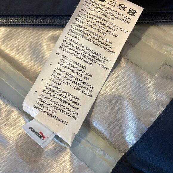 Vintage Rare PUMA × BMW Sauber F1 Team Navy Windbreaker Jacket - S - Picture 15 of 16